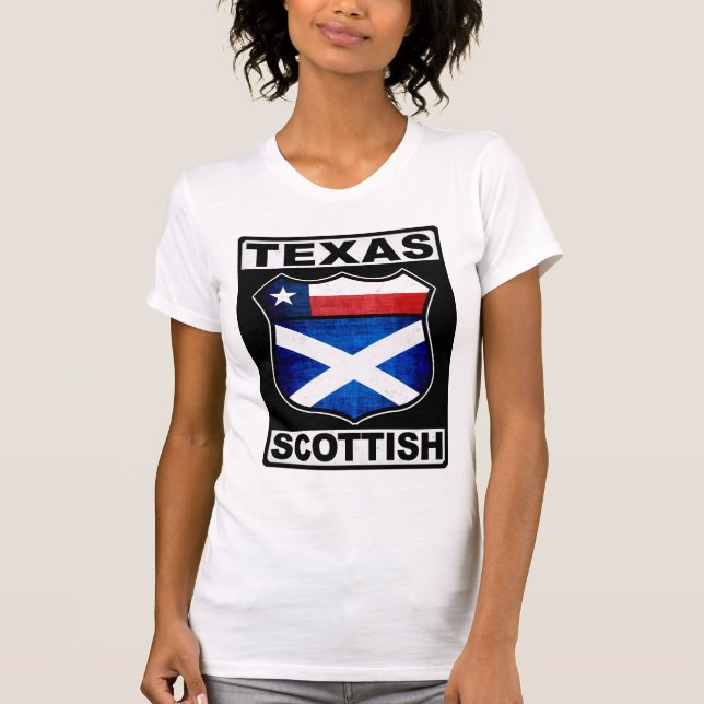 Texas skottamerikan tee shirt (Framsida)