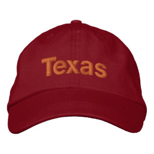 Texas sockel broderad keps