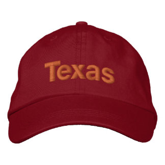 Texas sockel broderad keps