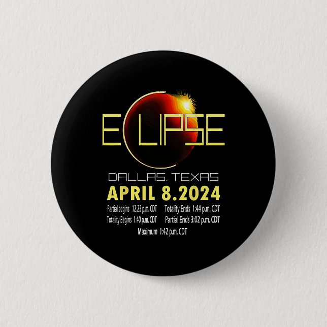 Texas Solar Eclipse 2024 Solar Eclipse Funny Texas Knapp (Framsida)