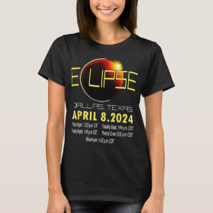 Texas Solar Eclipse 2024 Solar Eclipse Funny Texas T Shirt