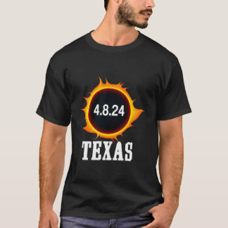 Texas Solar Eclipse Totality 4-08-24 Total 2024 T Shirt