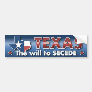 TEXAS: som ska för ATT UTTRÄDA UR Bildekal