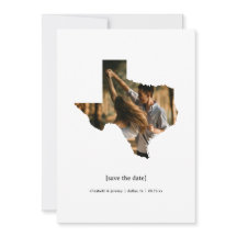Texas Spara datumfotokortet