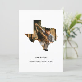 Texas Spara datumfotokortet Datumet