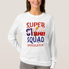 Texas STAAR Testdag Sjukamp TENTAMENSVAKT T Shirt