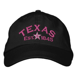 Texas Star Broderad Keps