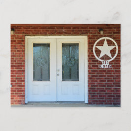 Texas Star Dubbla Doors Vykort