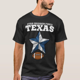 TEXAS STAR GRIDIRON FORCE - DALLAS FOOTBALL T SHIRT