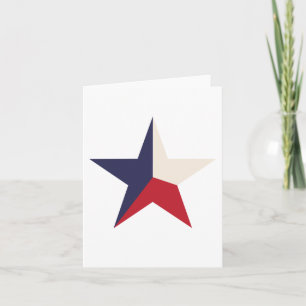 Texas Star Notecards Kort