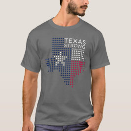 Texas Starka USA Flag Be för Texas T Shirt