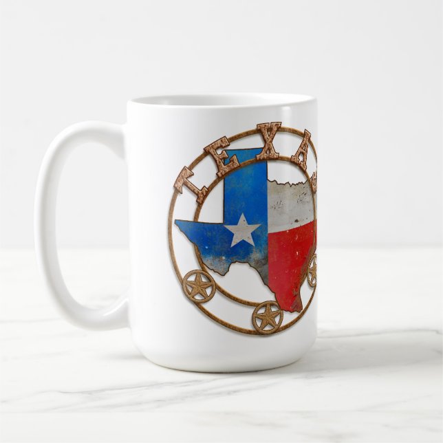 Texas State Barn Art Kaffemugg (Vänster)