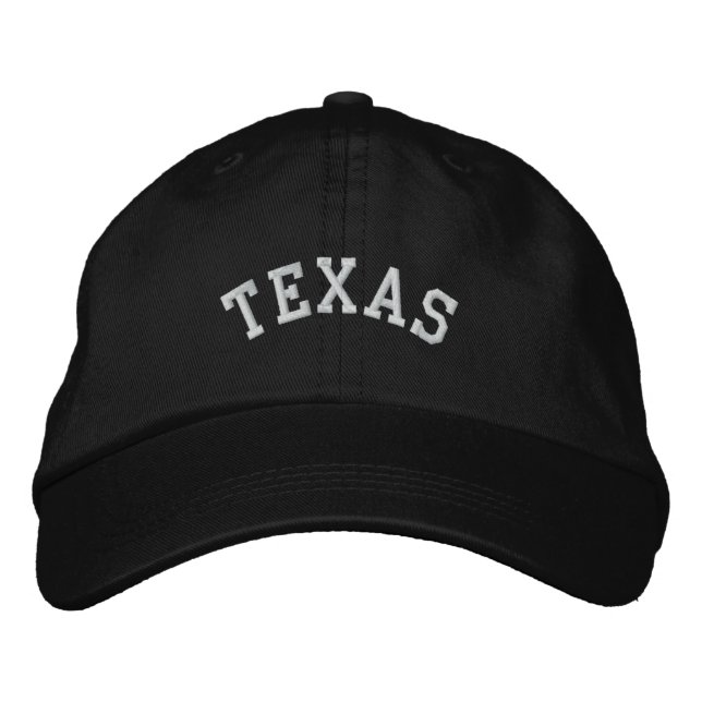 Texas State Embroided Broderad Keps (Framsida)