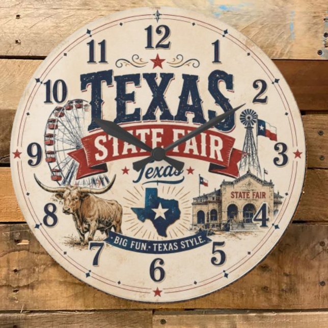 Texas State Fair  Festival Western Carnival  Stor Klocka (Skapare uppladdad)
