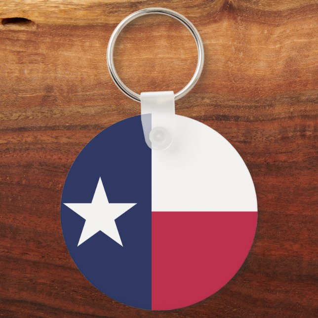 Texas State Flag Nyckelring (Framsida)