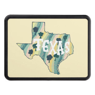 Texas State Illustrated Karta Dragkroksskydd