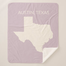 Texas State Karta Home Decor
