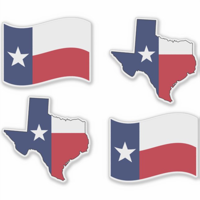 Texas State Klistermärken (Framsida)