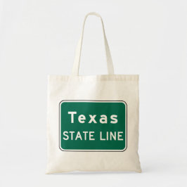 Texas State Line Road Sign Tygkasse