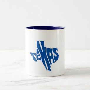 Texas State Shape Coffee Mugg