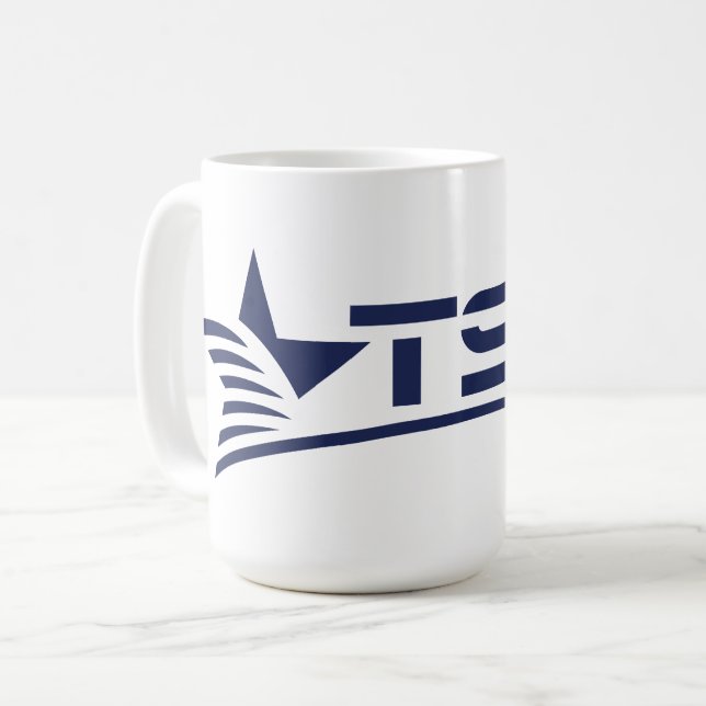 Texas State Technical College logotyp Kaffemugg (Framsida vänster)