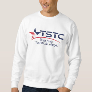Texas State Technical College logotyp Lång Ärmad Tröja