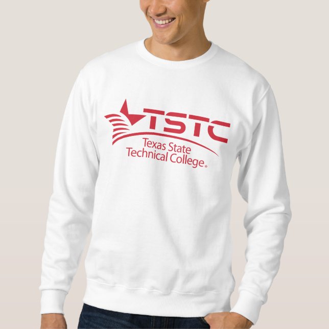 Texas State Technical College logotyp Lång Ärmad Tröja (Framsida)