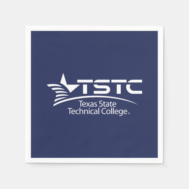 Texas State Technical College logotyp Pappersservett (Framsidan)