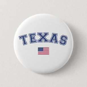 Texas State USA flagga Knapp