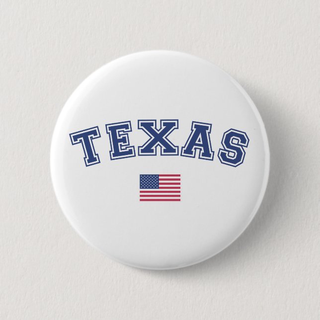 Texas State USA flagga Knapp (Framsida)