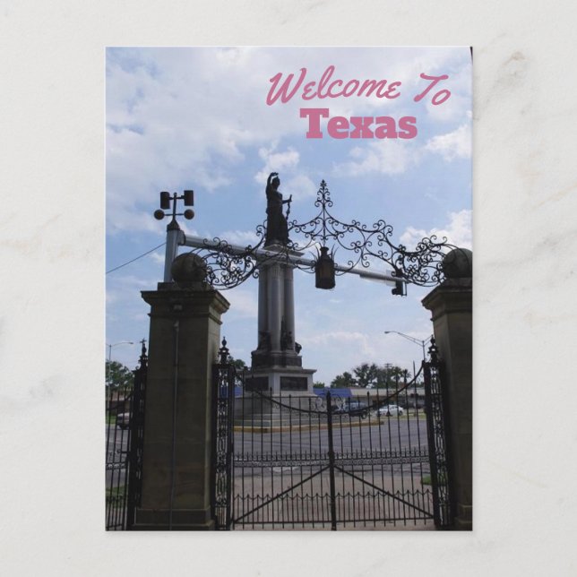 Texas State Vykort (Framsida)