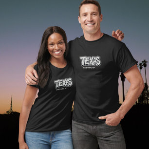 Texas statens klädesplagg outfit kläder T-Shirt