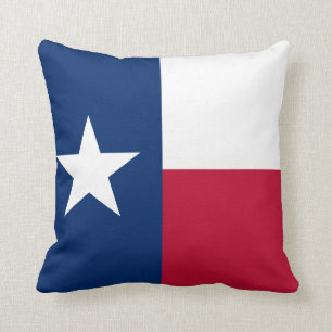 Texas statlig flagga (Dekorativ kudde) Kudde