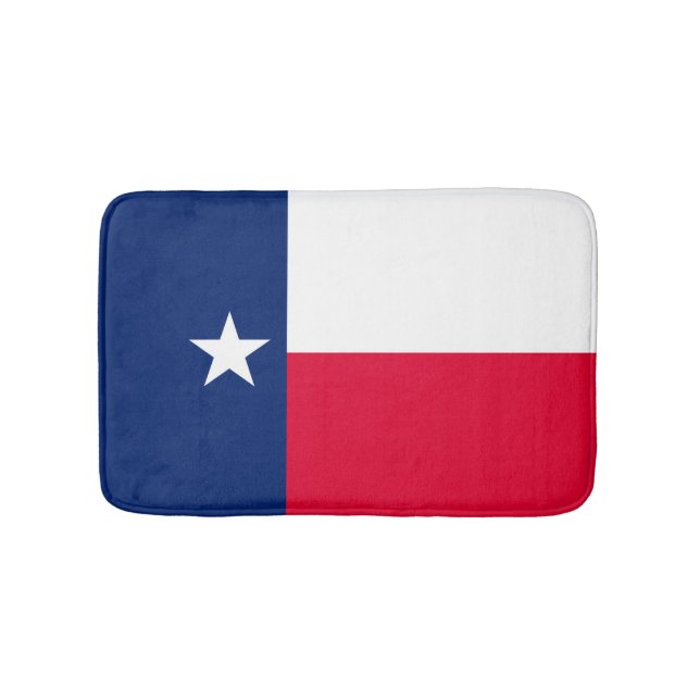 Texas Statlig flagga Design Badrumsmatta (Framsidan)