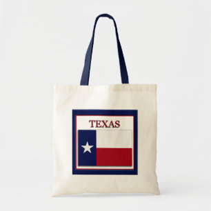 Texas Statlig flagga Design Budget Canvas Bag Tygkasse