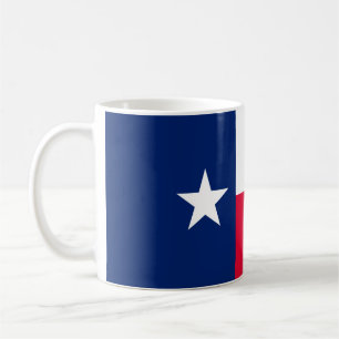 Texas Statlig flagga Design Decor Kaffemugg