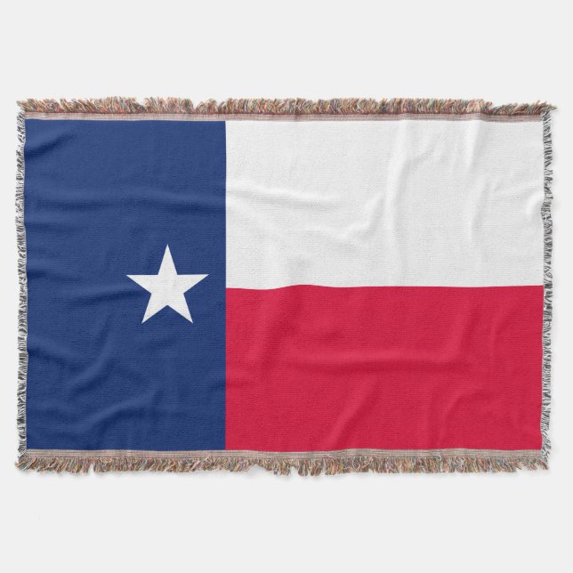 Texas Statlig flagga Design Decor Mysfilt (Framsidan)
