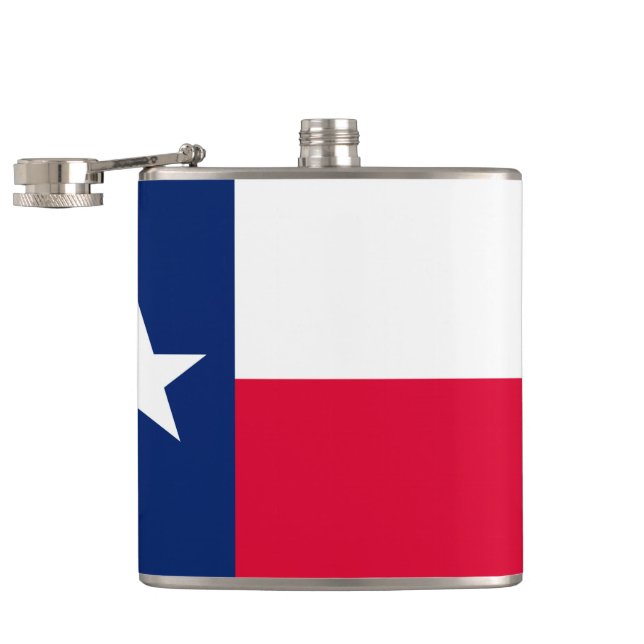 Texas Statlig flagga Design Fickplunta (Öppnad)