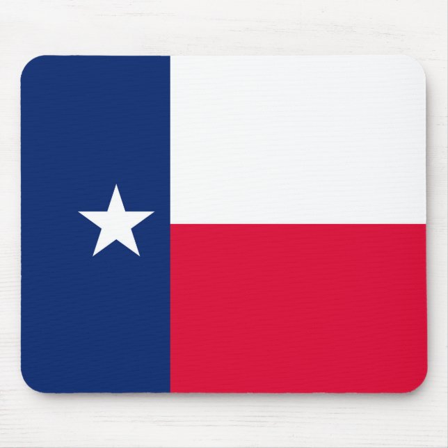 Texas Statlig flagga Design Musmatta (Framsidan)