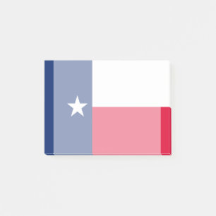 Texas Statlig flagga Design Post-it Block