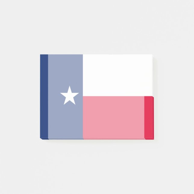Texas Statlig flagga Design Post-it Block (Framsida)