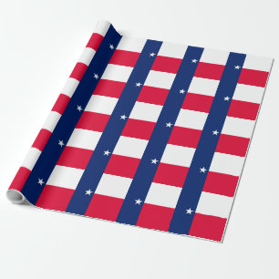 Texas Statlig flagga Design Presentpapper
