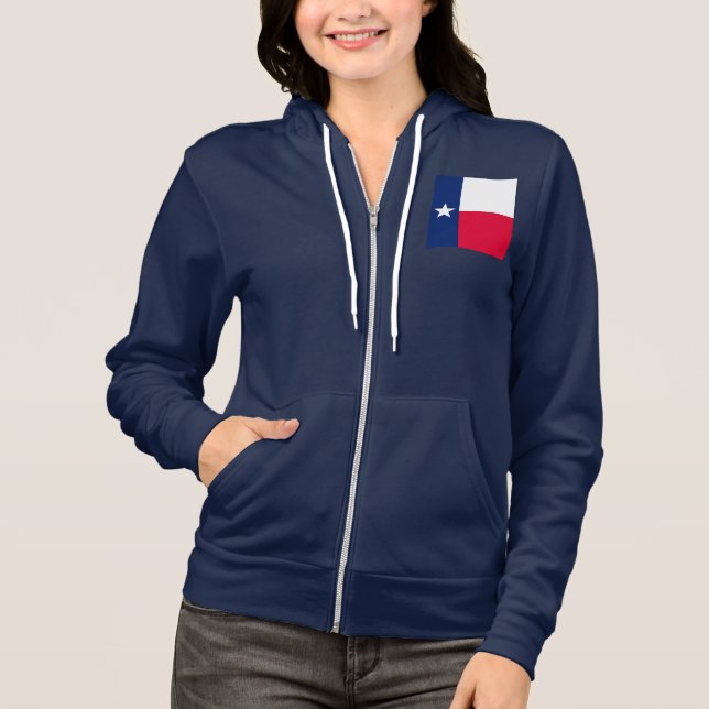 Texas Statlig flagga Design T-shirt (Framsida)