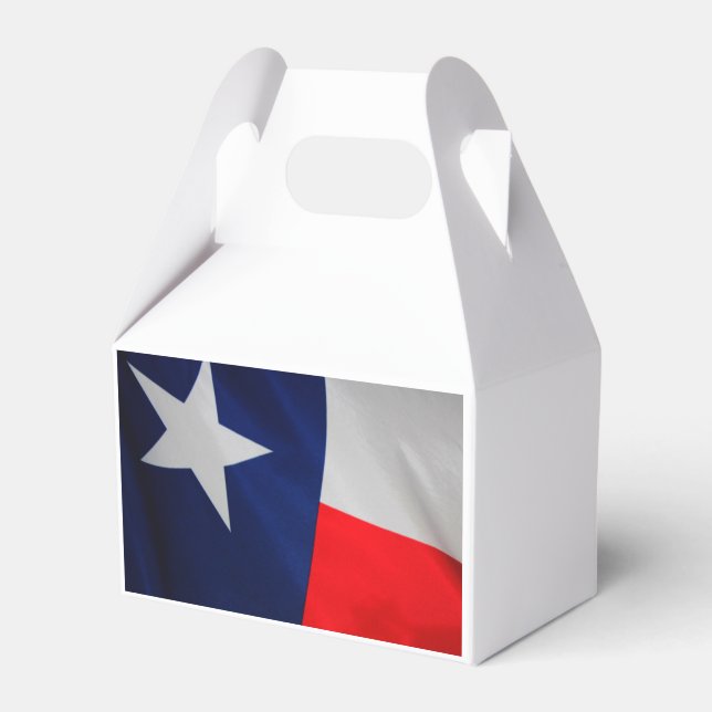 Texas Statlig flagga Favoritbox Presentaskar (Framsidan Sidan)