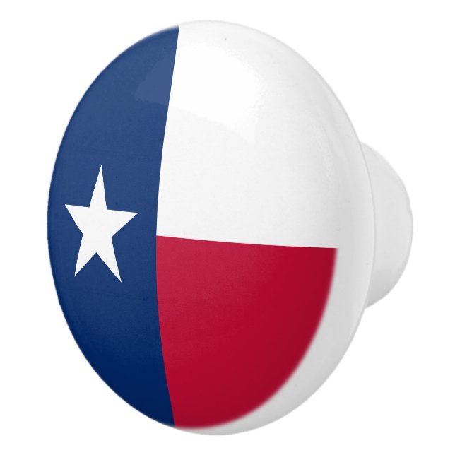 Texas statlig flagga - högkvalitativ autentisk knopp (Höger)