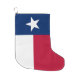 Texas statlig flagga - högkvalitativ autentisk stor julstrumpa (Framsidan)
