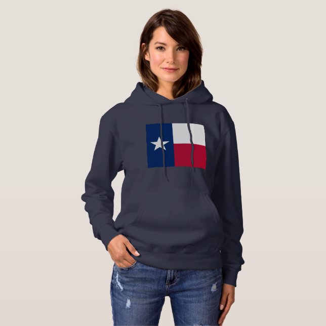 Texas statlig flagga - högkvalitativ autentisk tee (Hel framsida)
