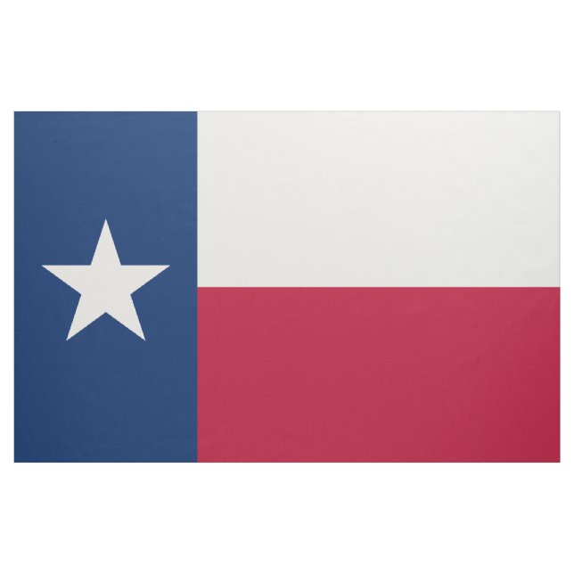 Texas statlig flagga - högkvalitativ autentisk tyg (Yard)