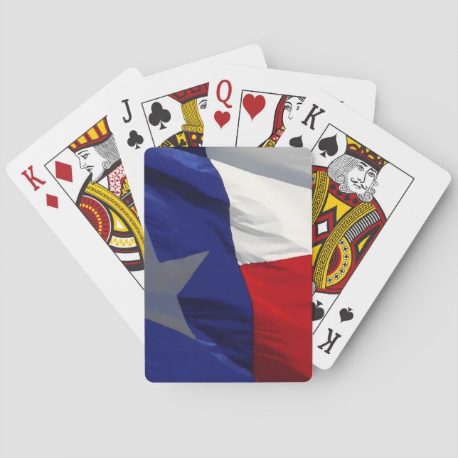 Texas Statlig flagga Kortlek (Baksidan)