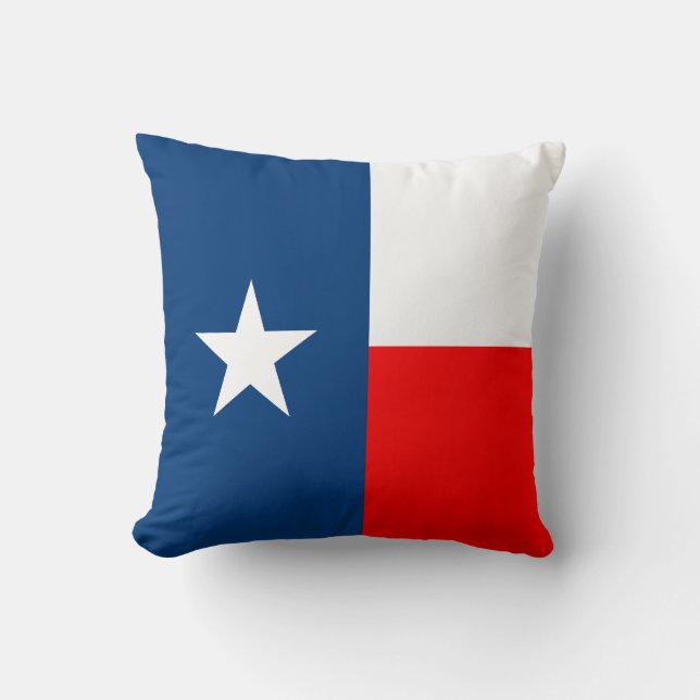 Texas statlig flagga kudde (Framsida)